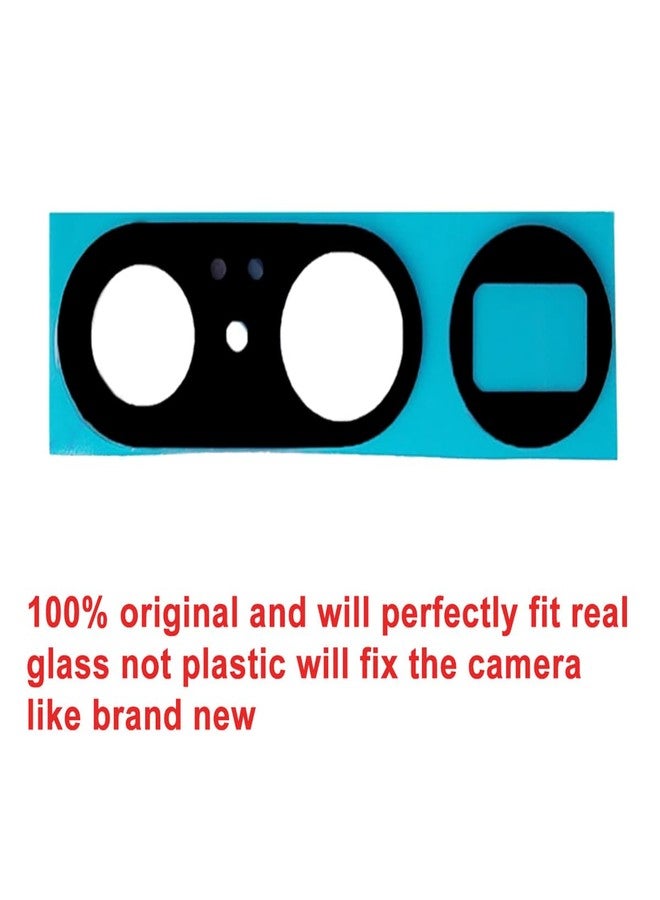 Perzework عدسة كاميرا خلفية بديلة من بيرز وورك، قطعتان، لهاتف جوجل بيكسل 7 برو، مع لاصق مثبت مسبقًا ومجموعة أدوات إصلاح. - Image 2